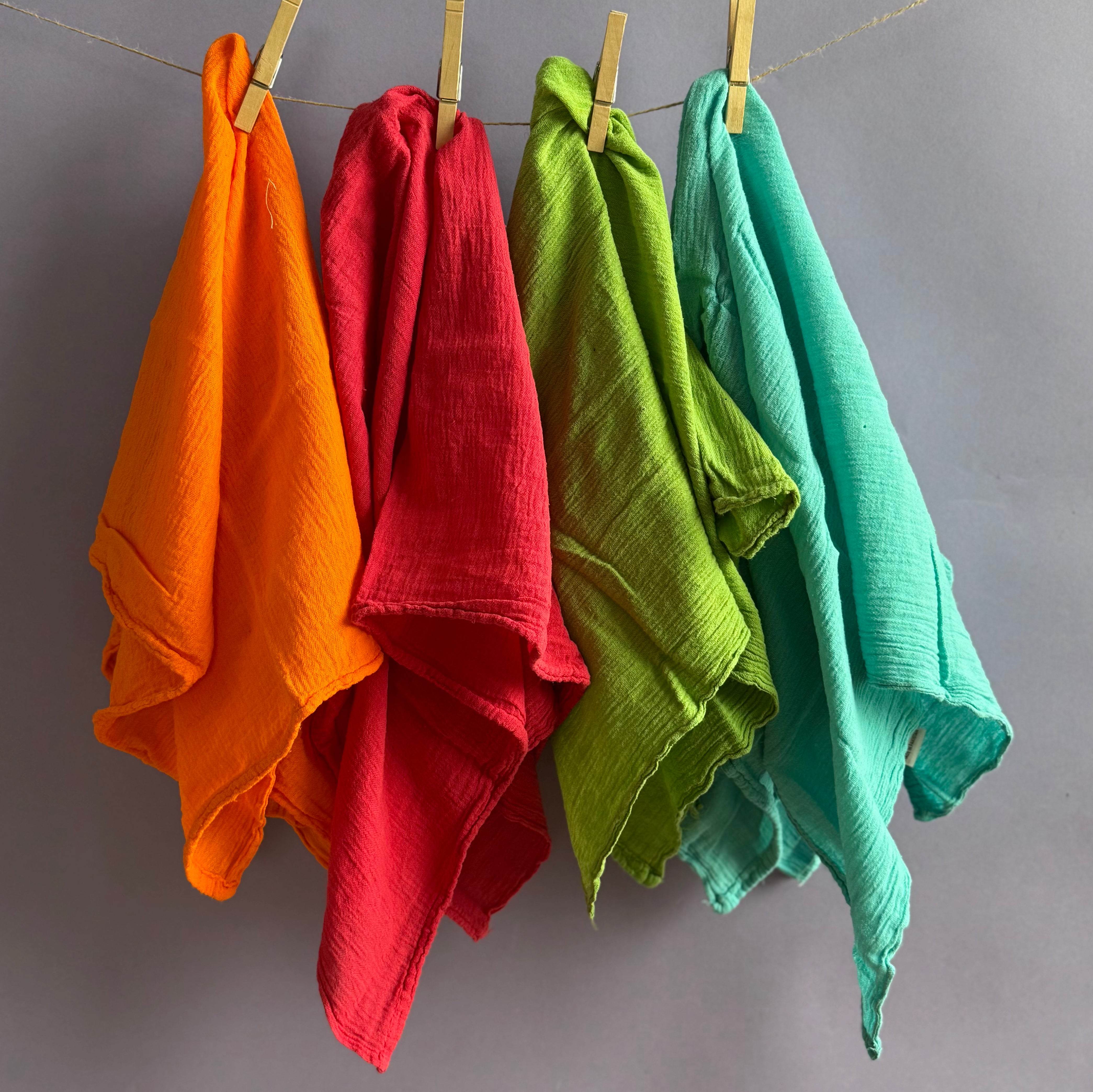 Bright Flour Sack Towels