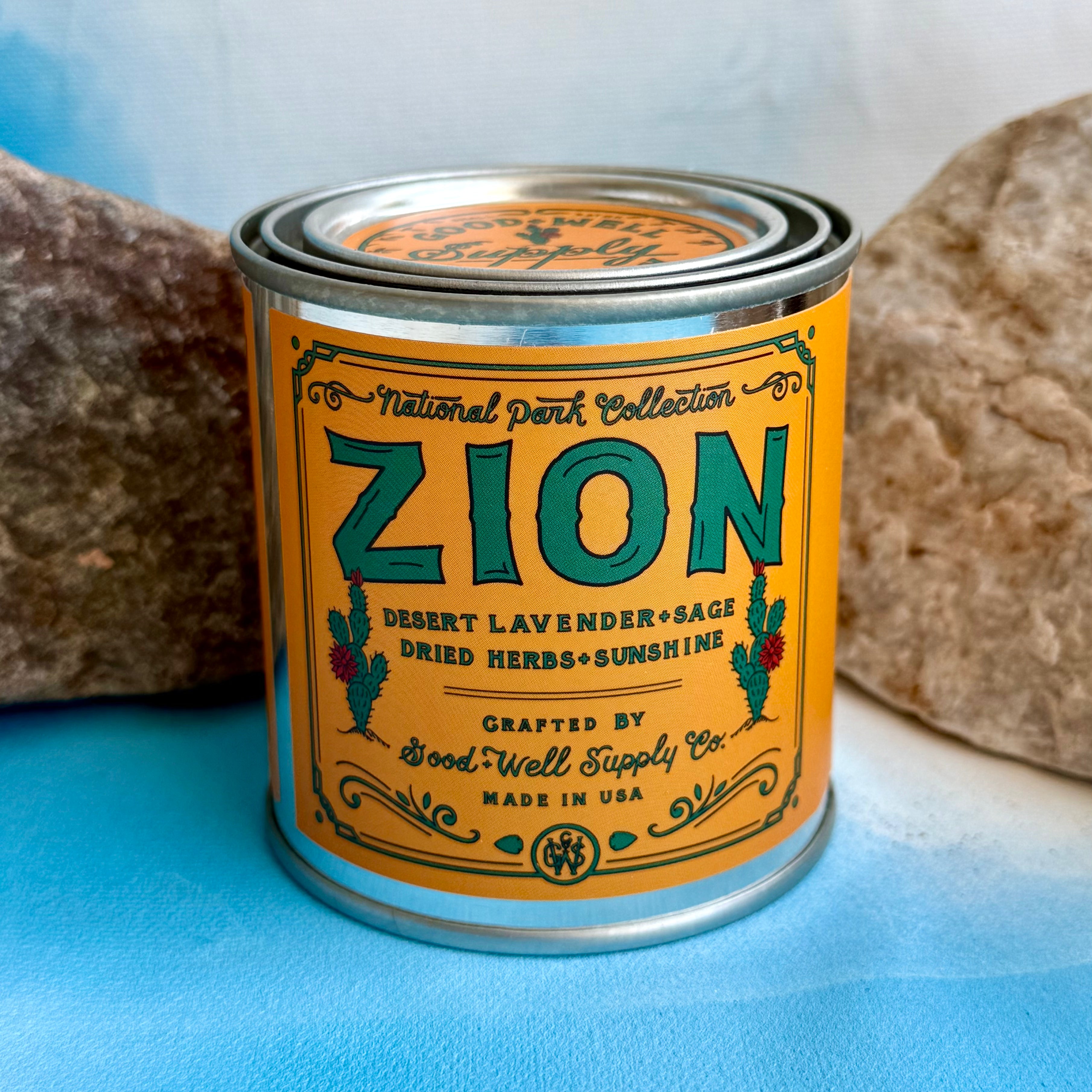 Zion National Park Candle