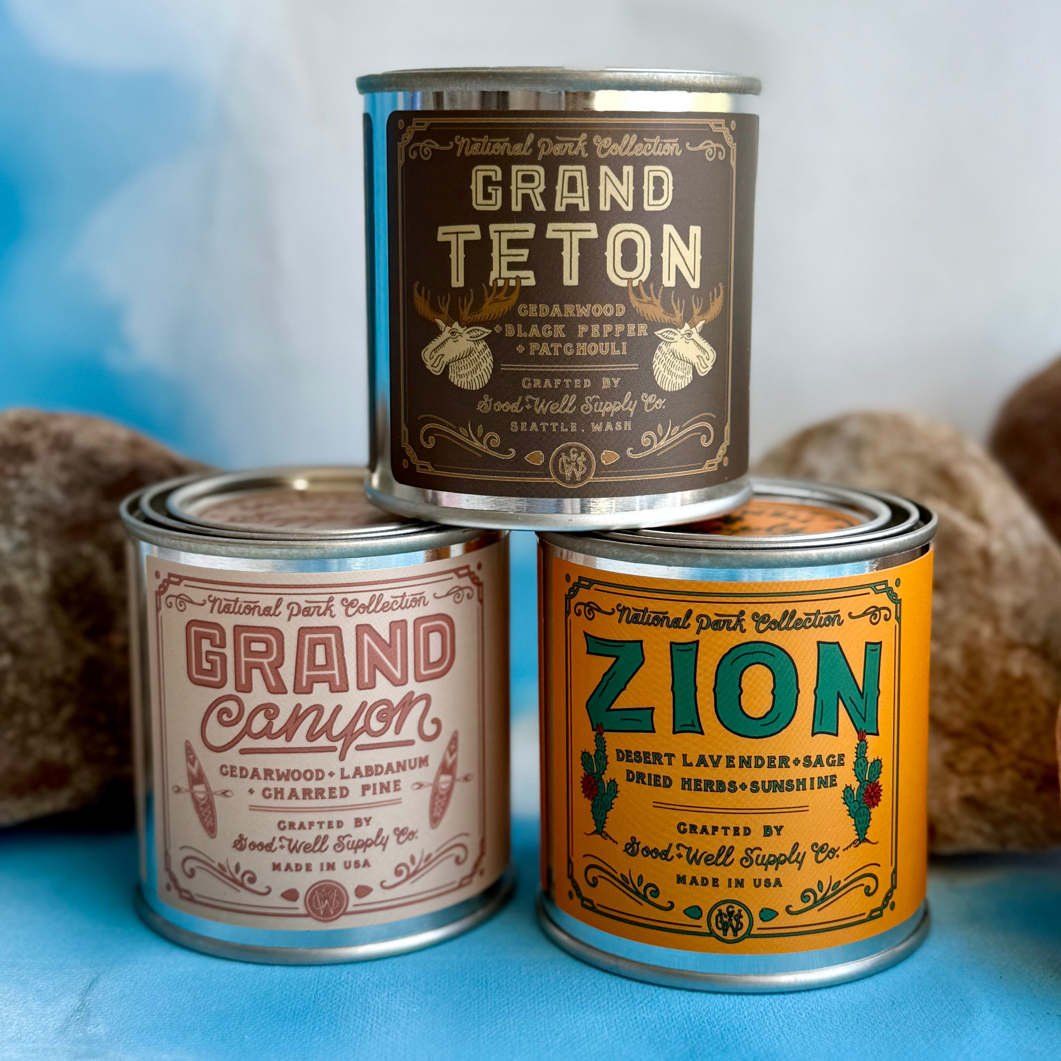 Grand Teton National Park Candle