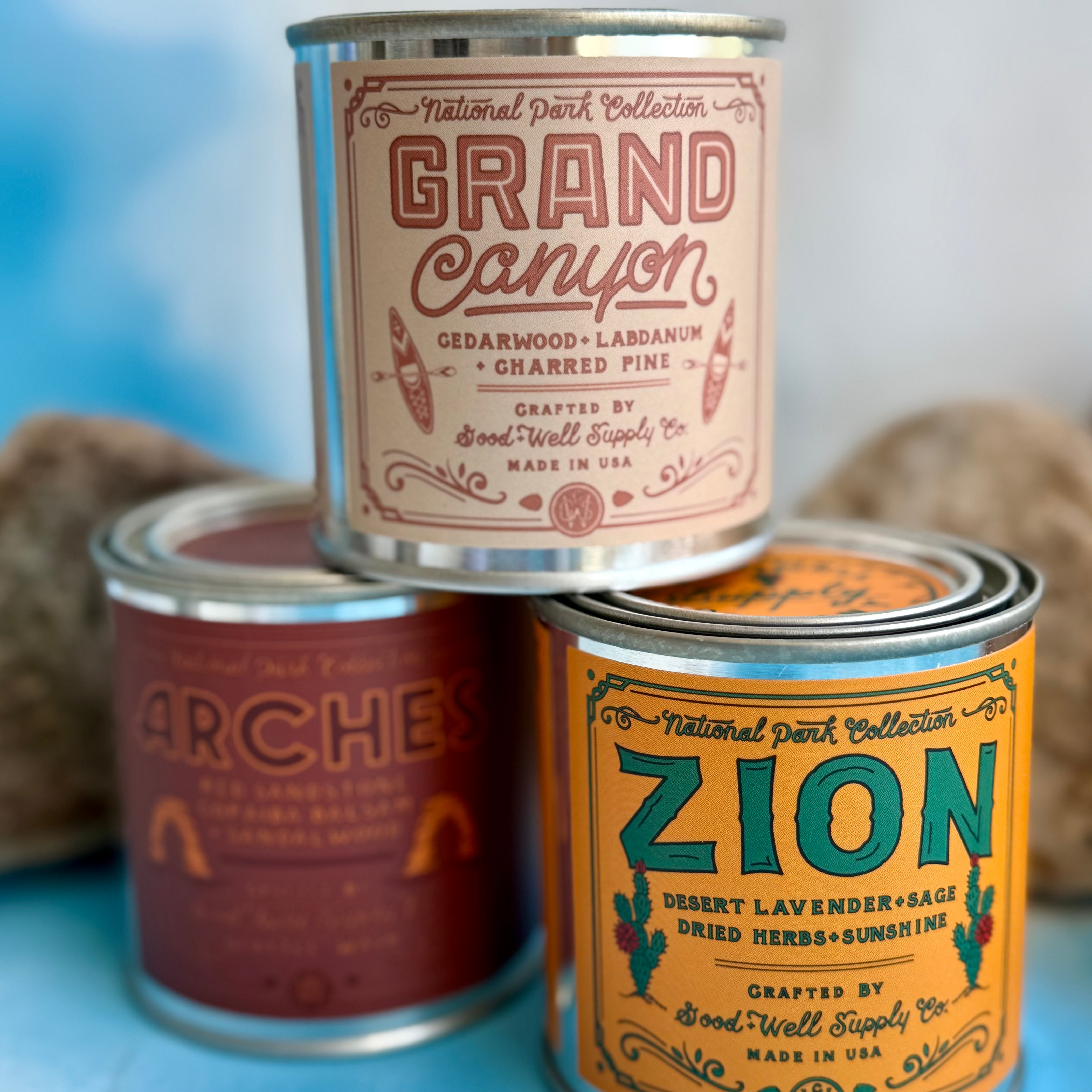 Zion National Park Candle