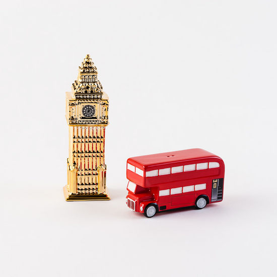 Big Ben and Double Decker Bus Salt and Pepper Set