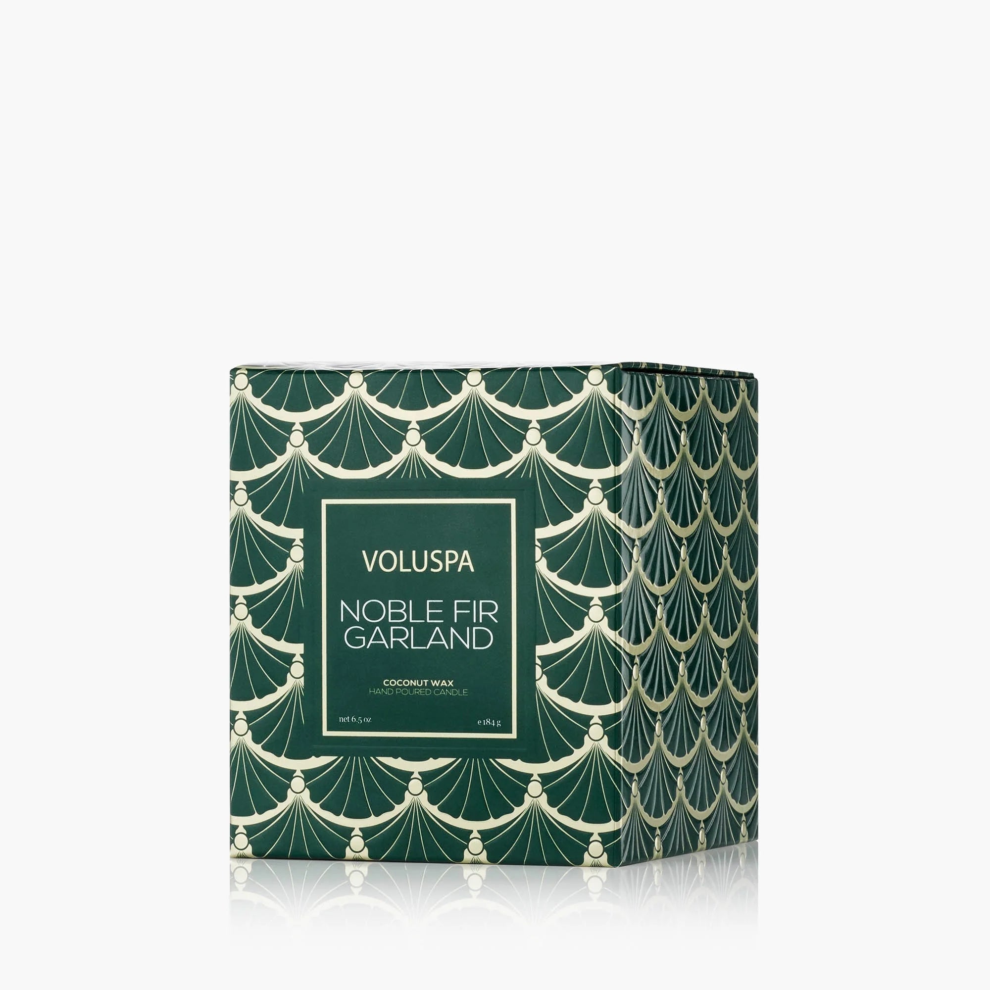 Noble Fir Garland Candle