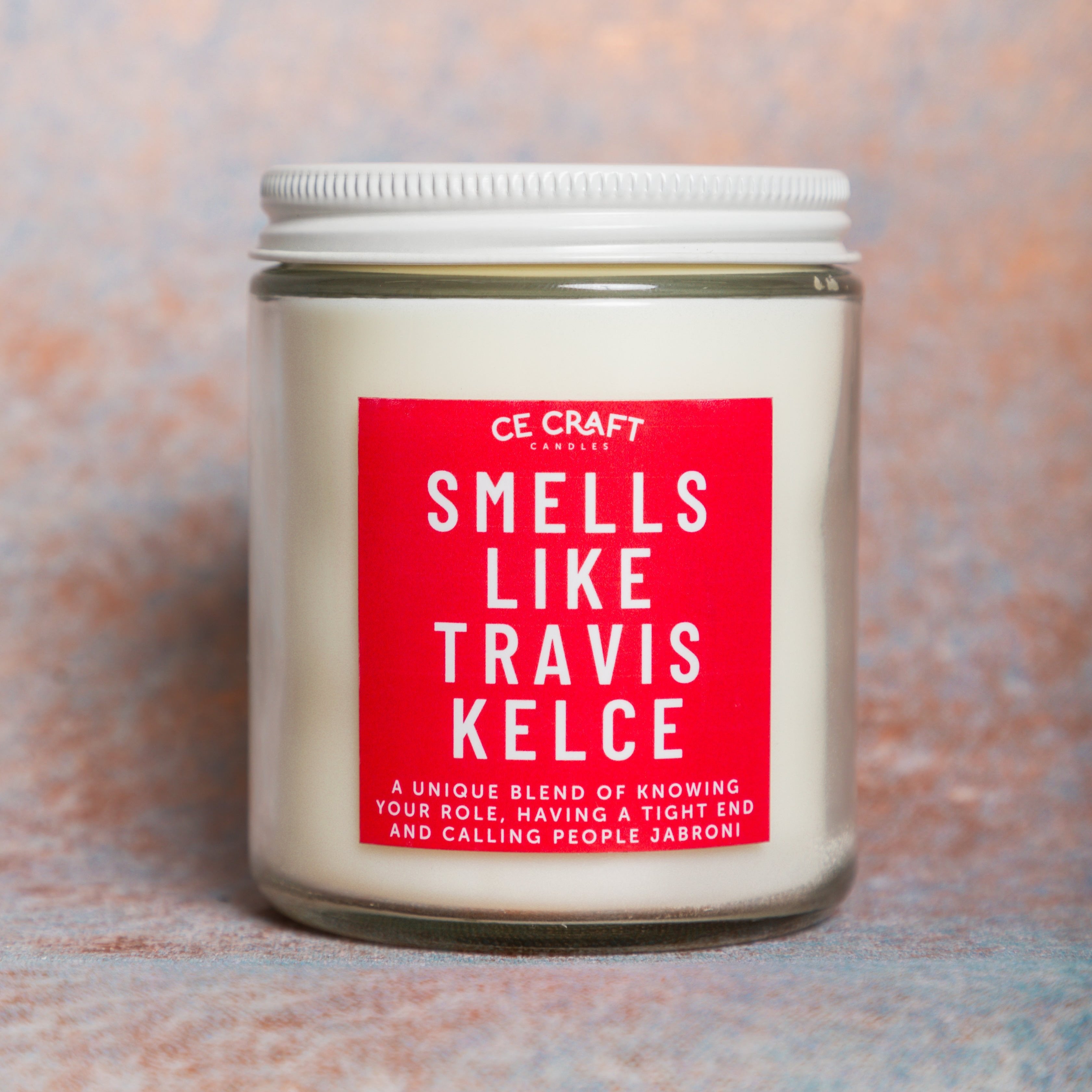 Smells Like Travis Kelce Scented Candle