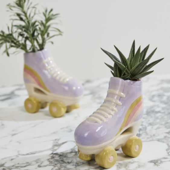 Rollerskate Planter