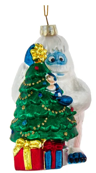 Bumble Glass Ornament