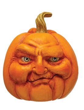 Spooky Face Pumpkin