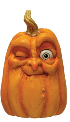 Spooky Face Pumpkin
