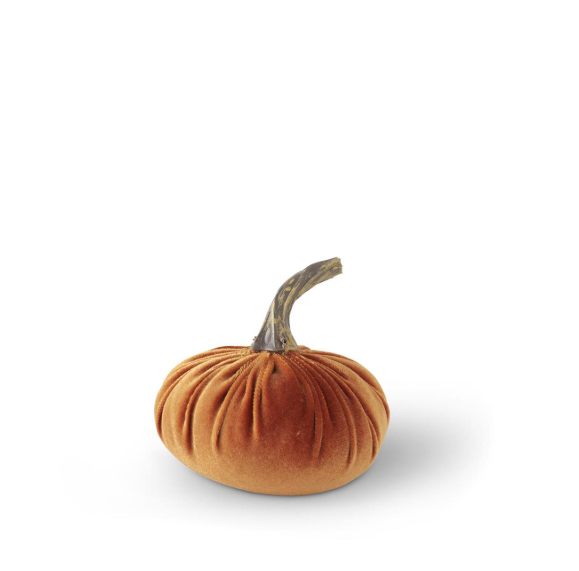 Velvet Stuffed Pumpkin