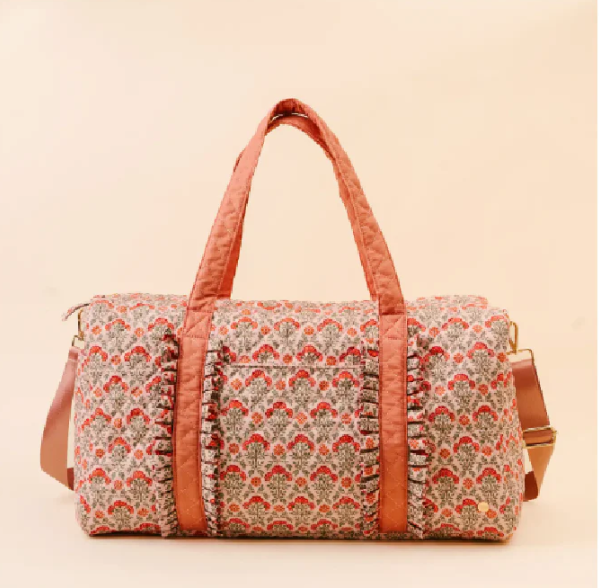 On-The-Go Quilted Weekender Bag