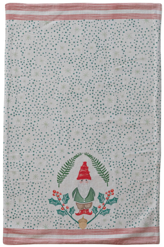 Woodland Holiday Tea Towel