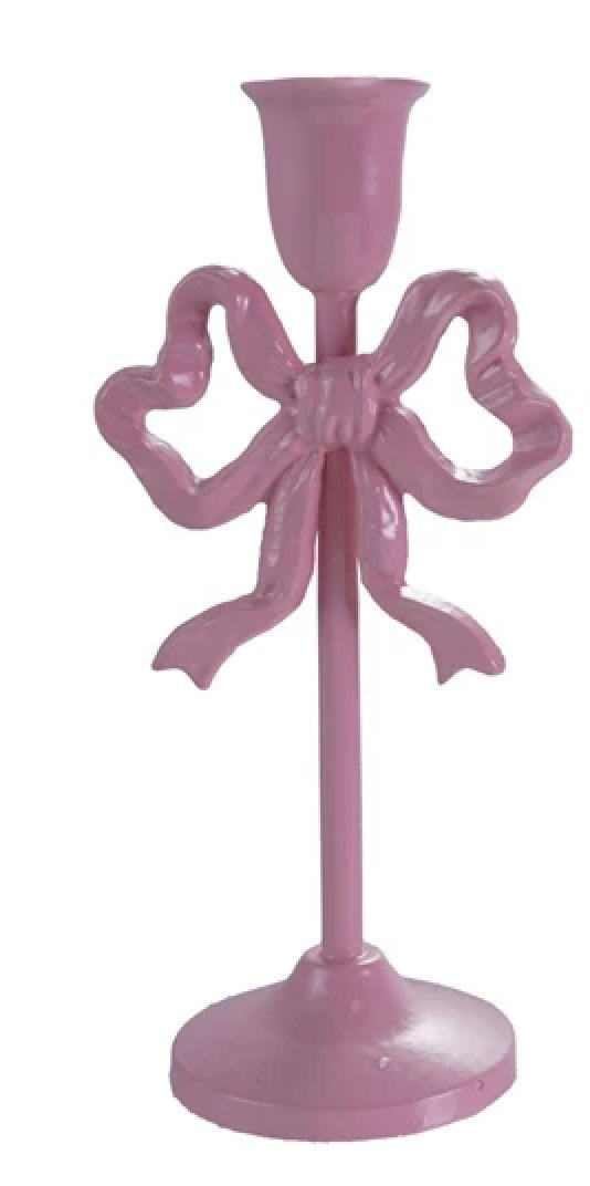 Cast Iron Bow Taper Holder