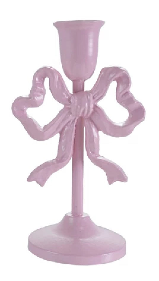 Cast Iron Bow Taper Holder