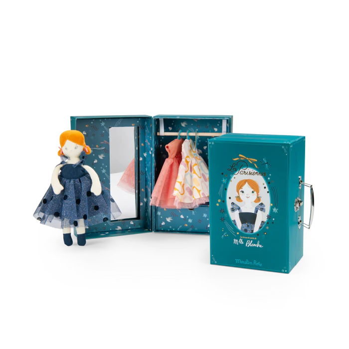 Les Parisiennes Blanche Doll Suitcase