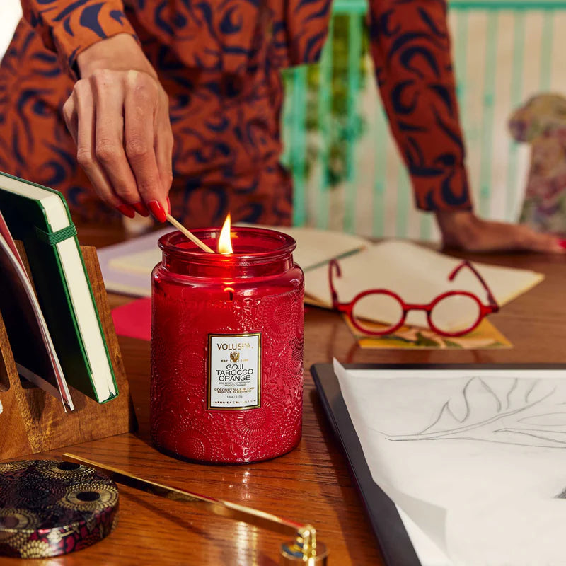 Voluspa Goji Tarocco Orange Candle