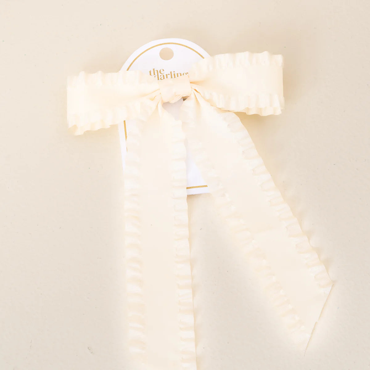 Ruffle Hair Bow