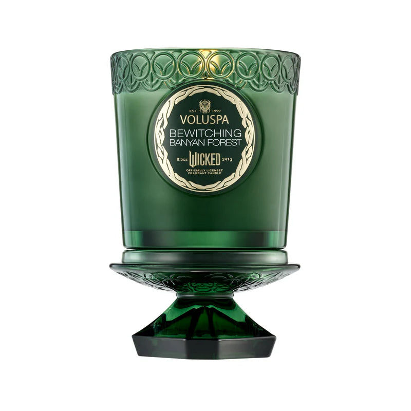 Bewitching Banyan Forest Wicked Candle product shoot.