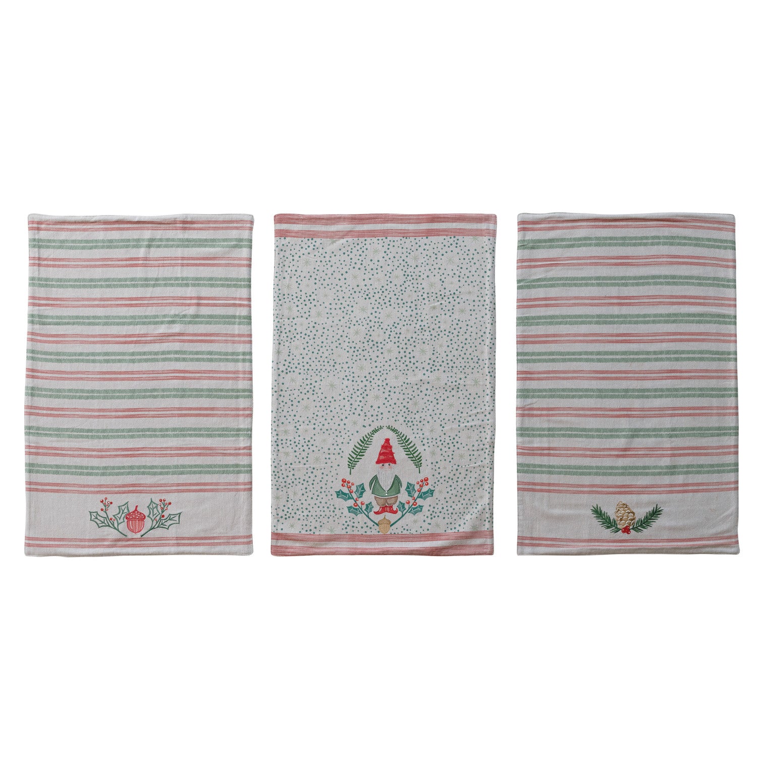 Woodland Holiday Tea Towel