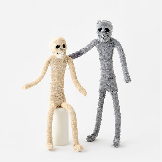 Poseable Fabric Mummy Figurine