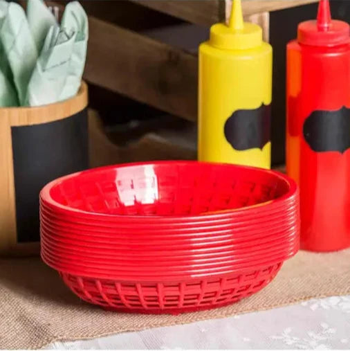 Red Oval Classic Basket