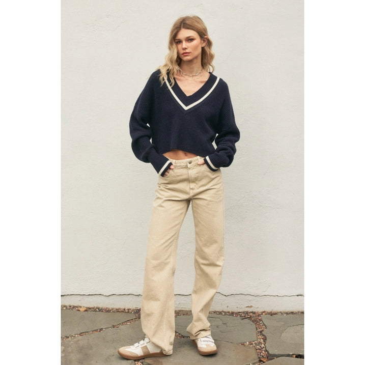 The Annette Cropped Sweater
