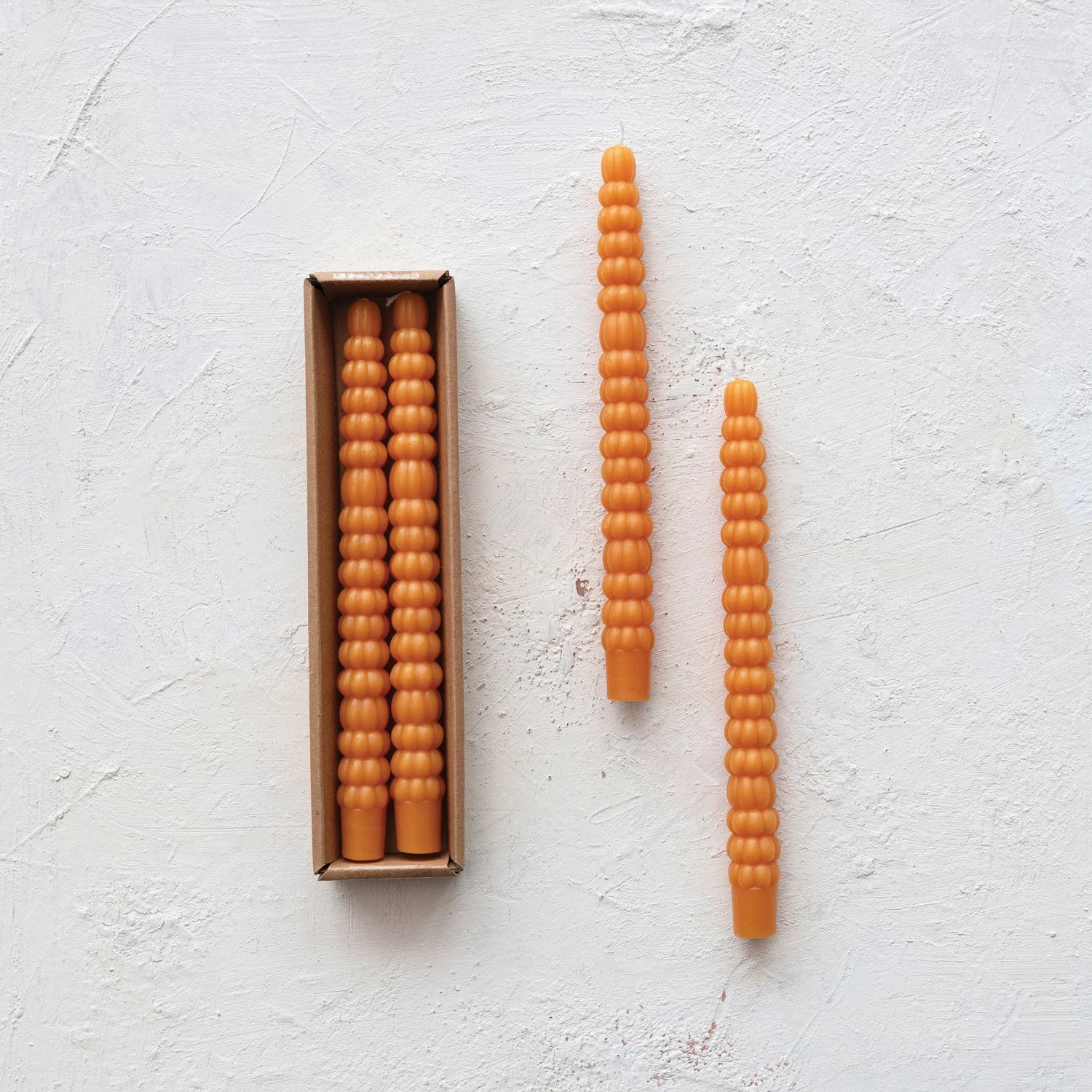 Unscented Fall Taper Candles