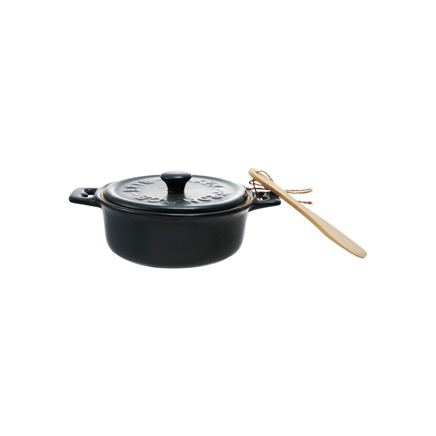 Brie Baker with Wood Spreader