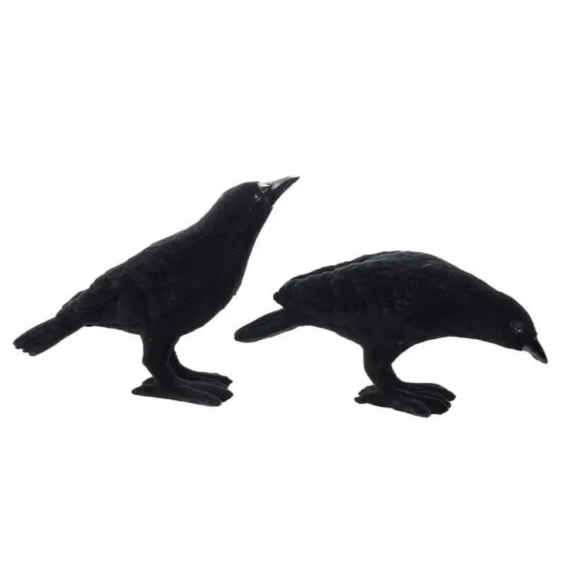 Velvet Flocked Crow