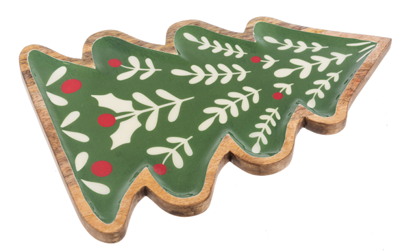 Christmas Tree Serving Tray