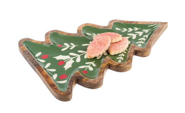 Christmas Tree Serving Tray
