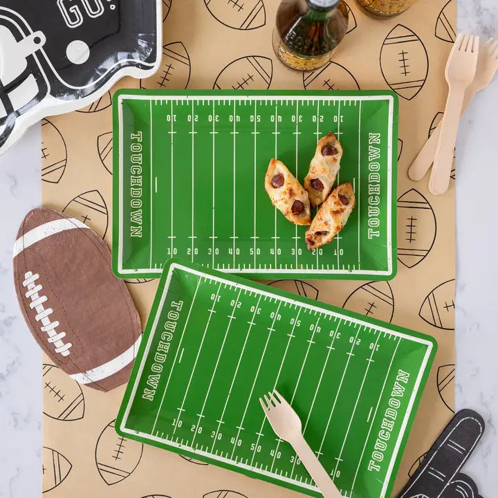 Football Kraft Table Runner