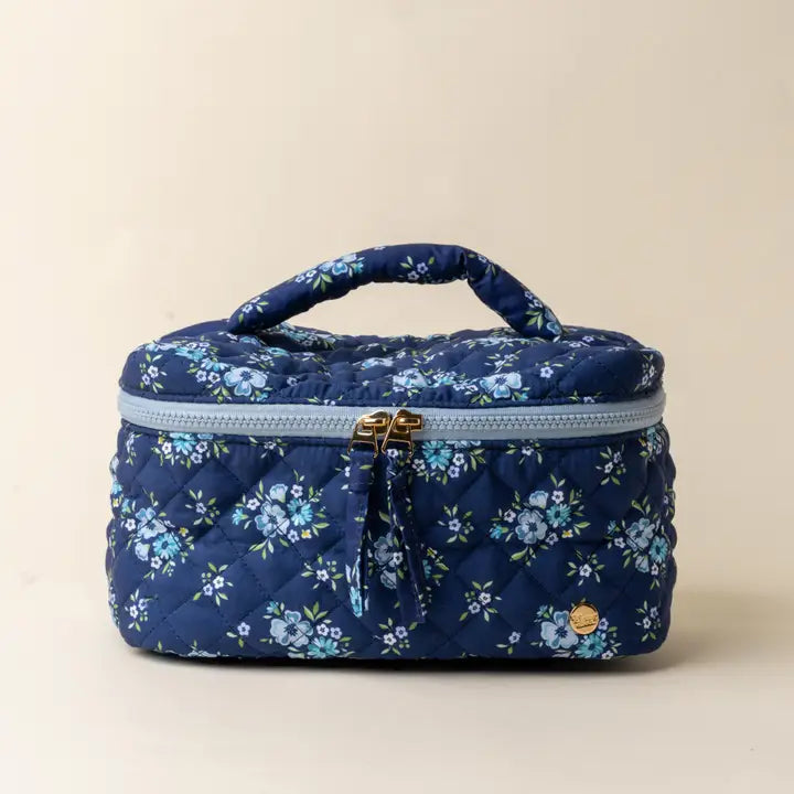 Glam & Go Quilted Cosmetic Bag