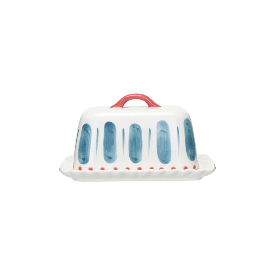 Scalloped Butter Dish