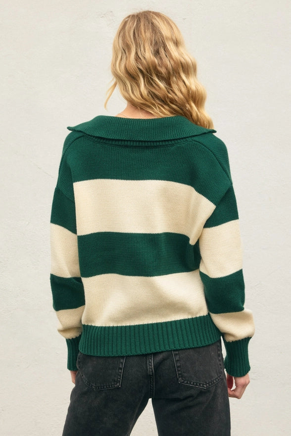 The Ashe Collared Sweater