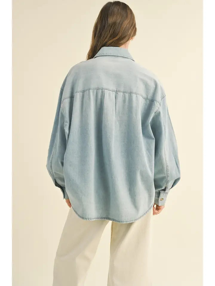 The Reagan Buttondown Denim Shirt