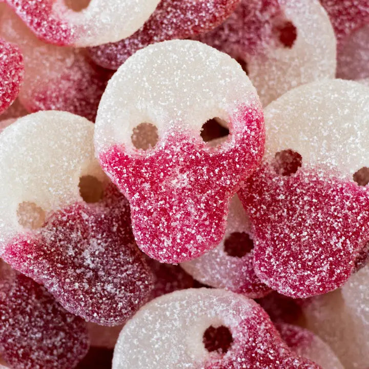 Sour Berries and Cream Skulls