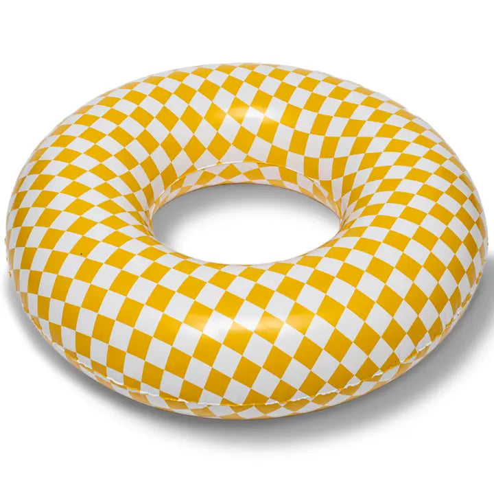 Checkered Pool Float