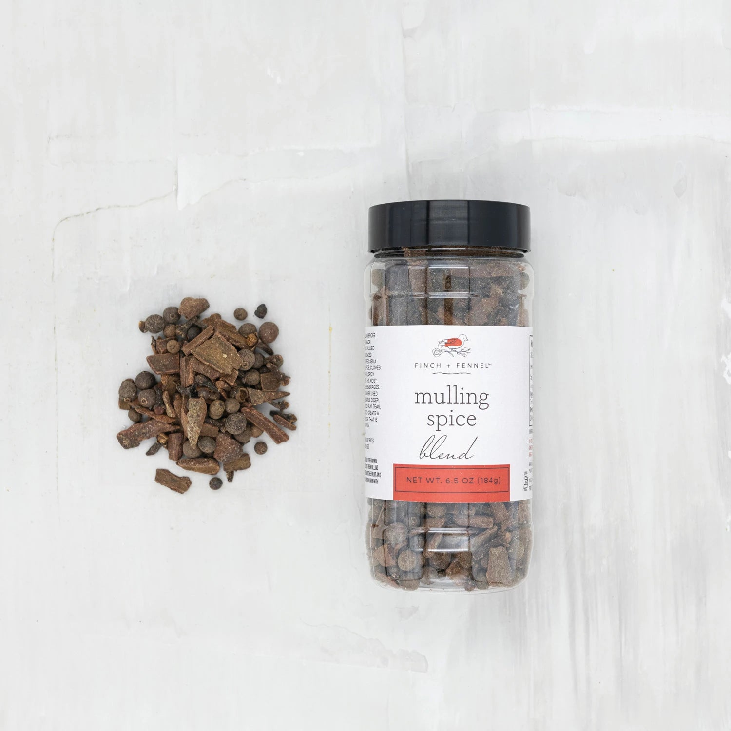 Product shoot of finch and fennel.