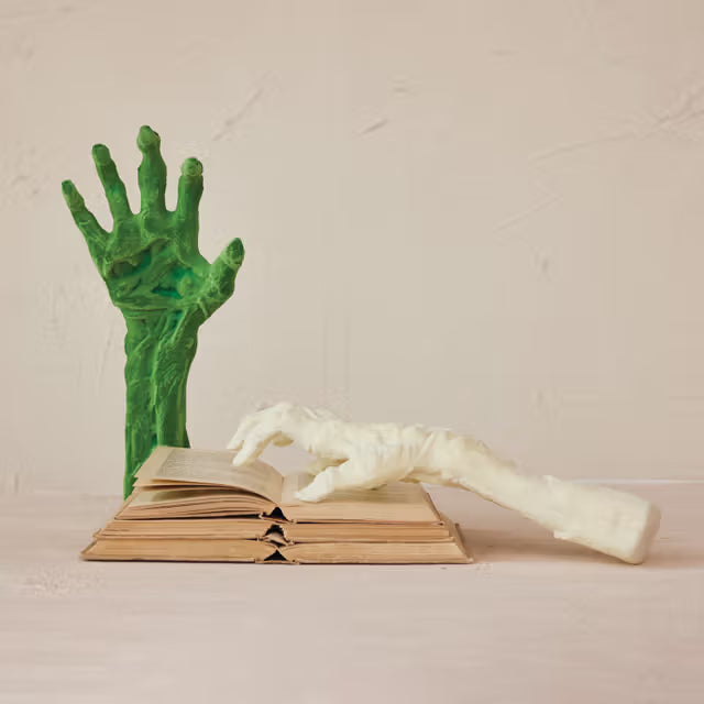 Flocked Plastic Monster Hand