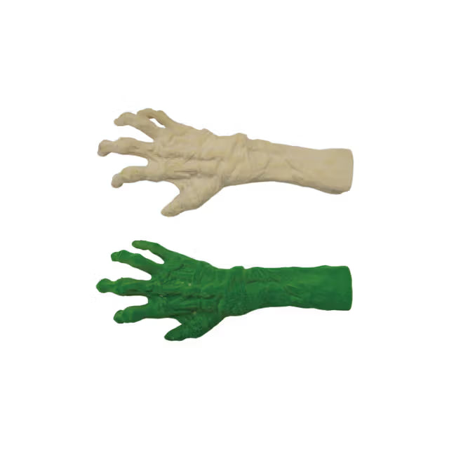 Flocked Plastic Monster Hand