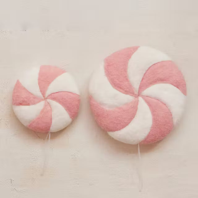 Handmade Wool Felt Candy Ornament