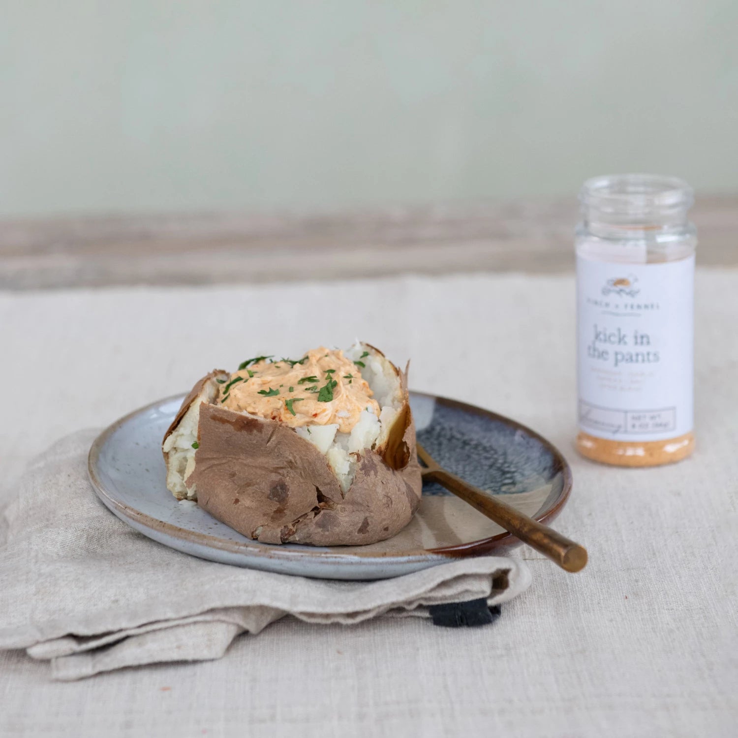 Product shot of kick in the pants seasoning