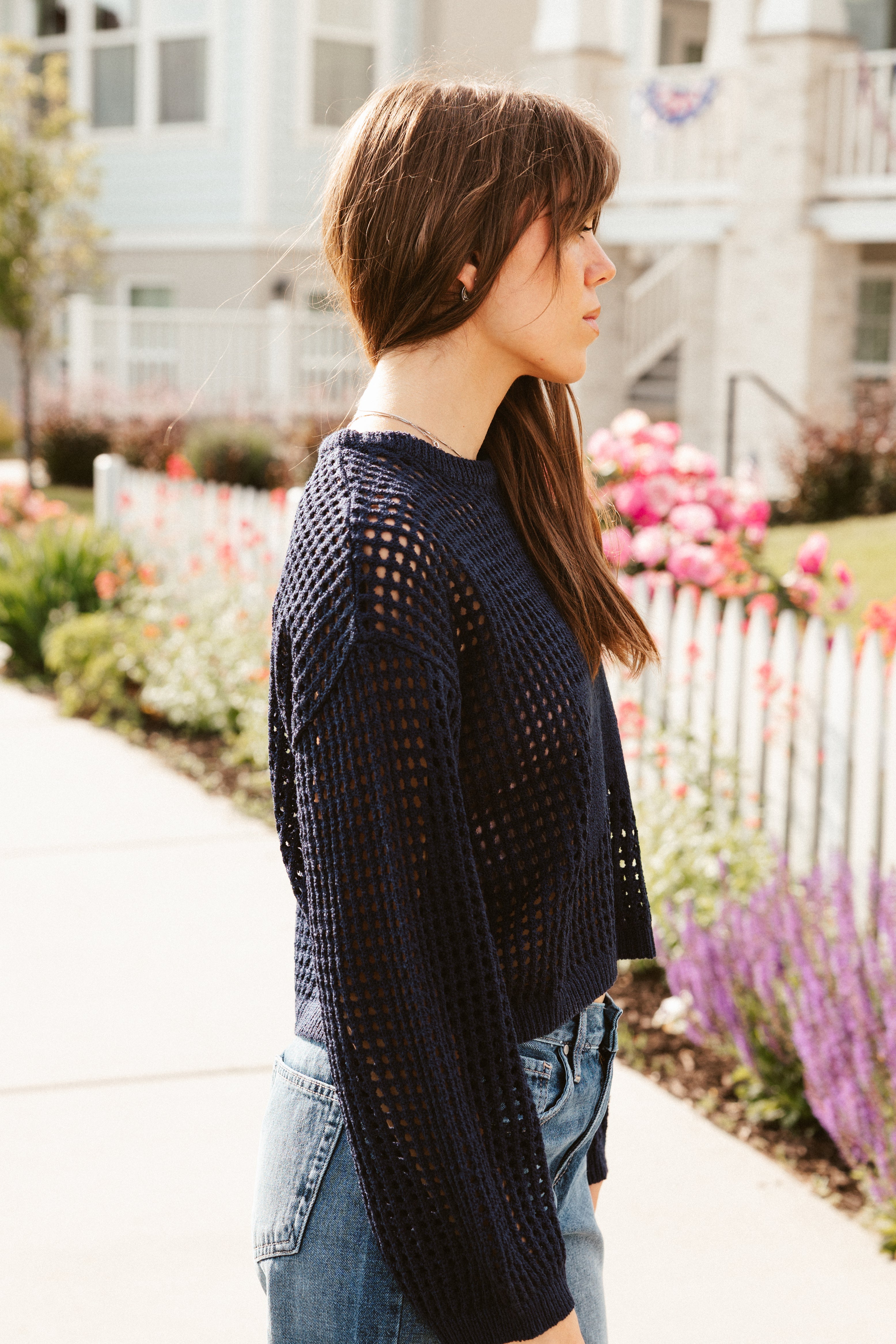 The Estrella Crochet Sweater