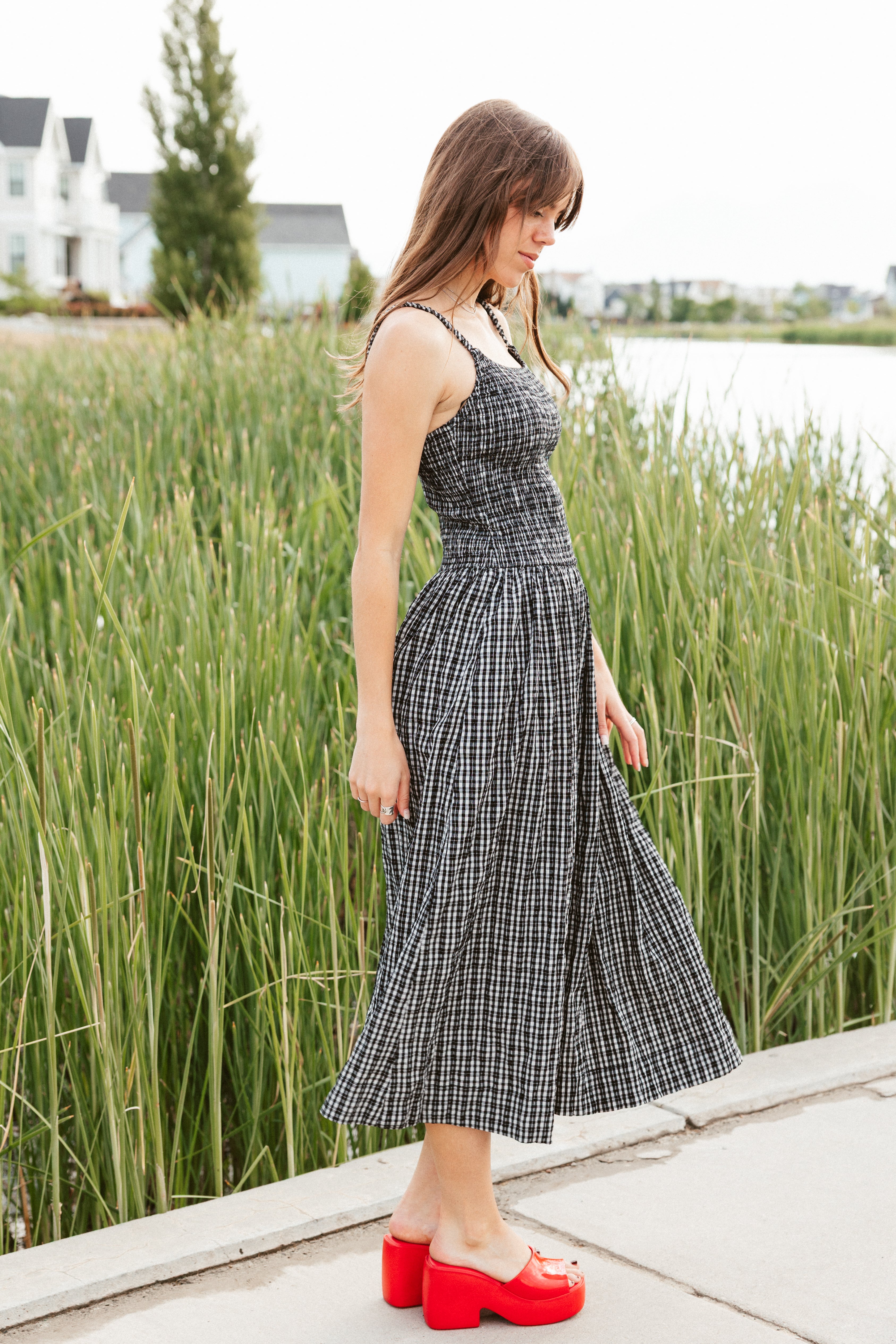 The Ebony Midi Dress