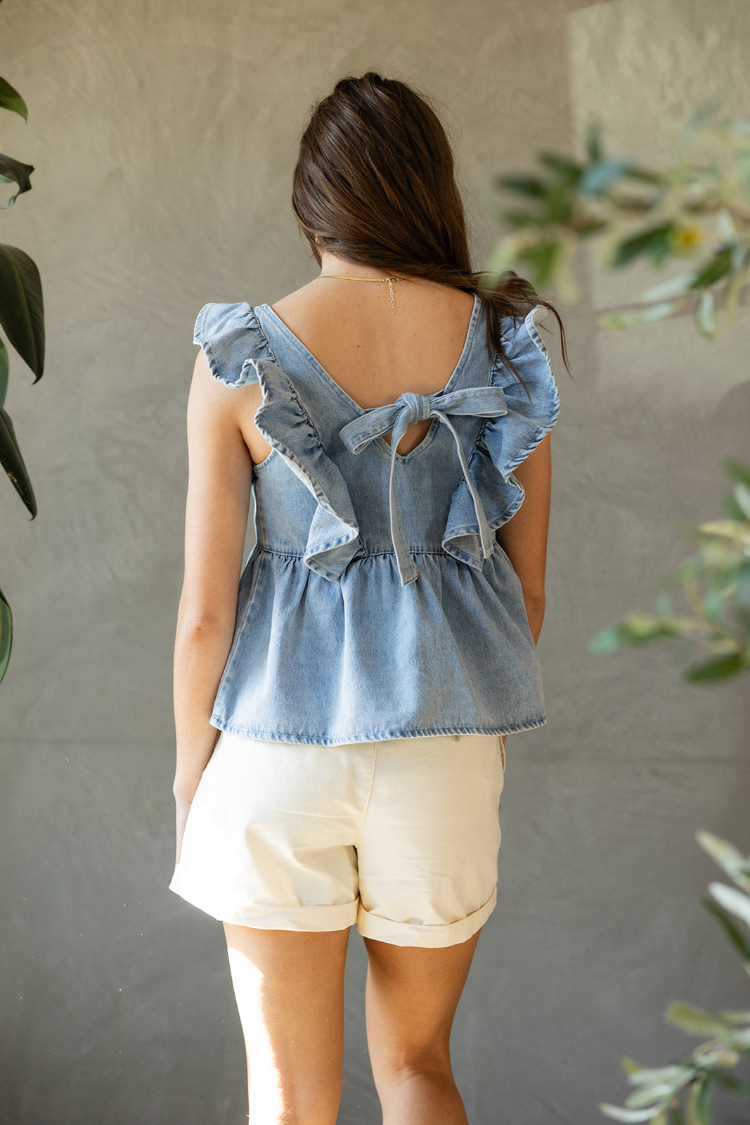 The Benji Ruffle Top