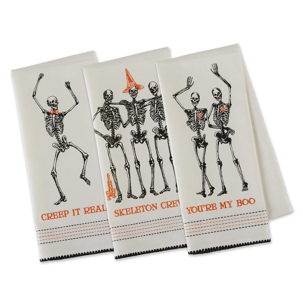 Skeleton Dishtowel