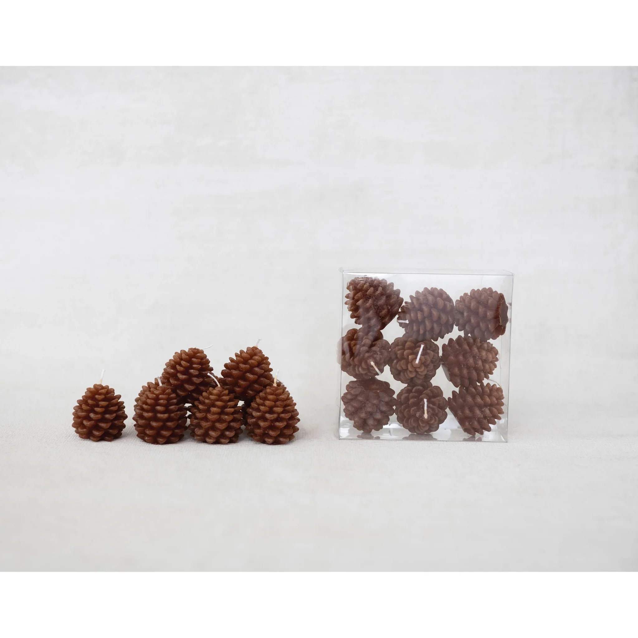 Unscented Pinecone Shaped Tealights
