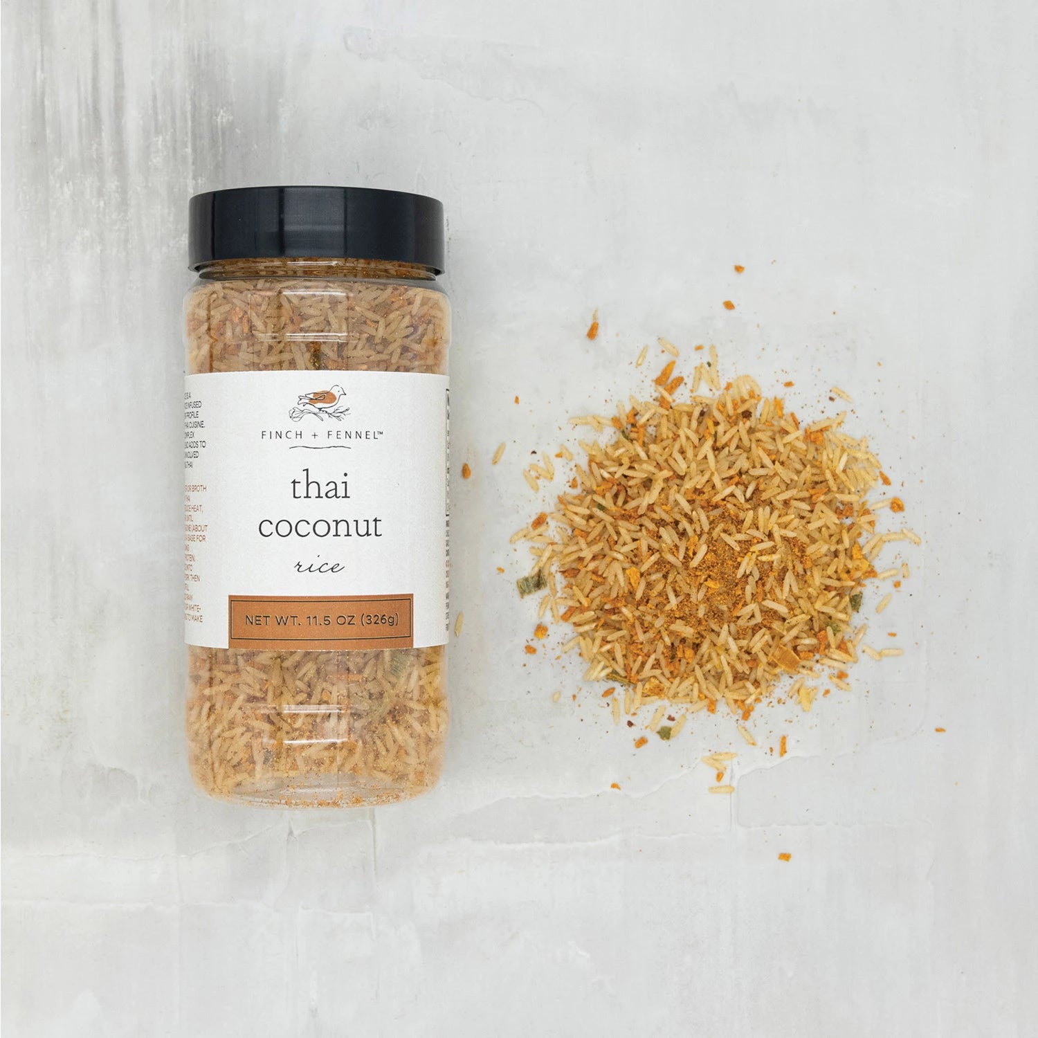 Product shoot of Thai coconut rice