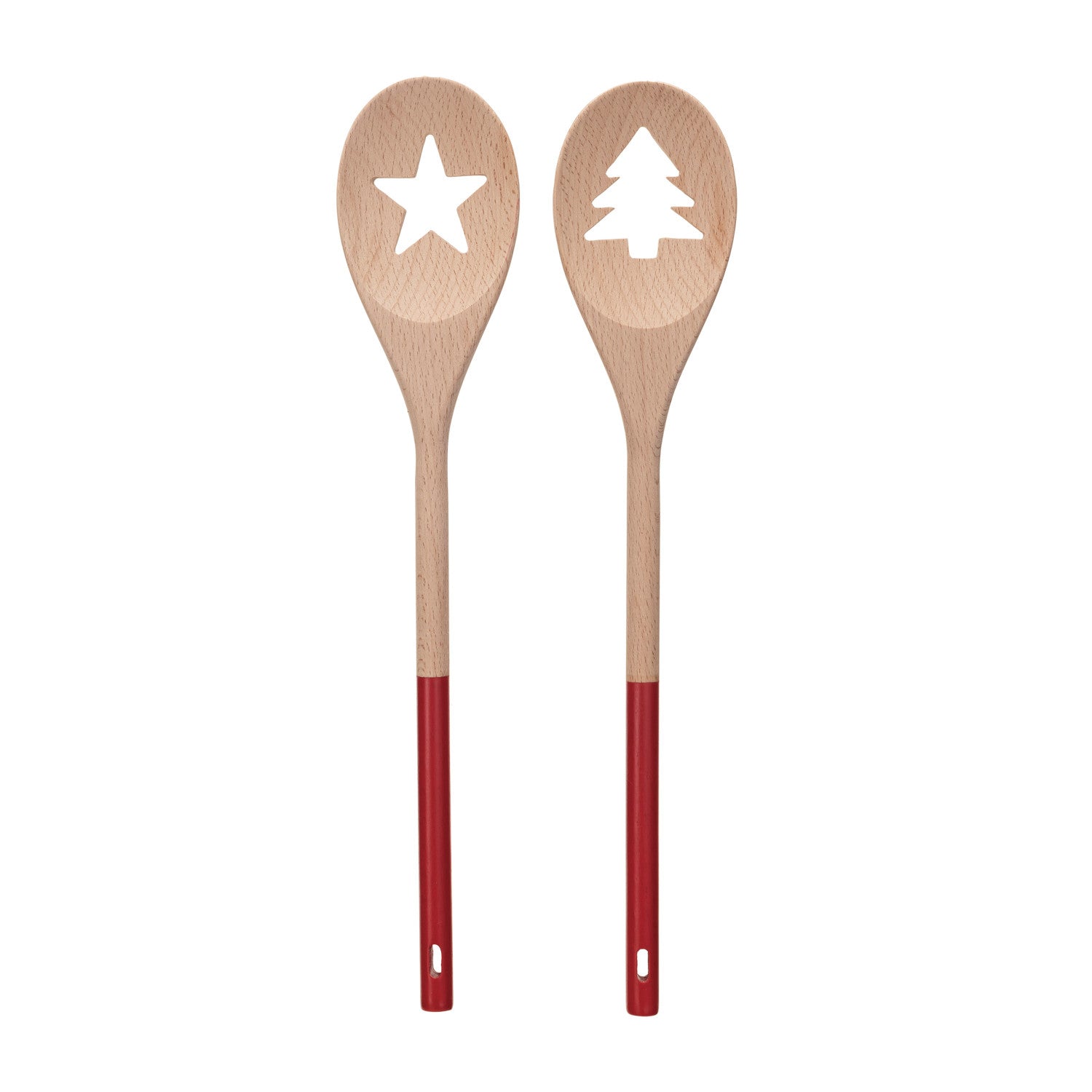 Acacia Wood Spoon with Cut Out