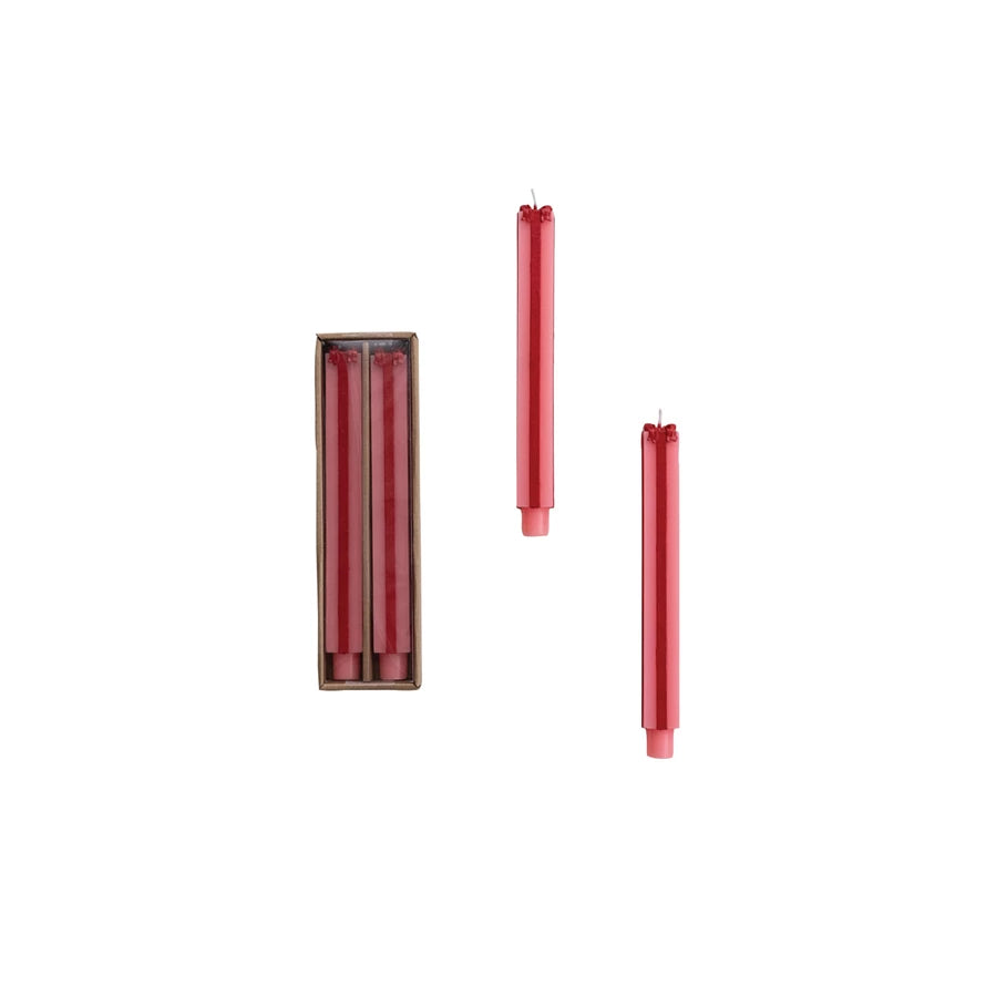 Unscented Package Shaped Taper Candles