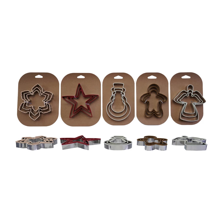 Stainless Steel Holiday Cookie Cutters
